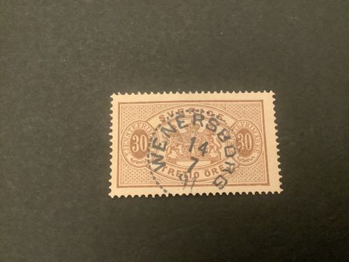 TJ 21 praktstämplat WENERSBORG