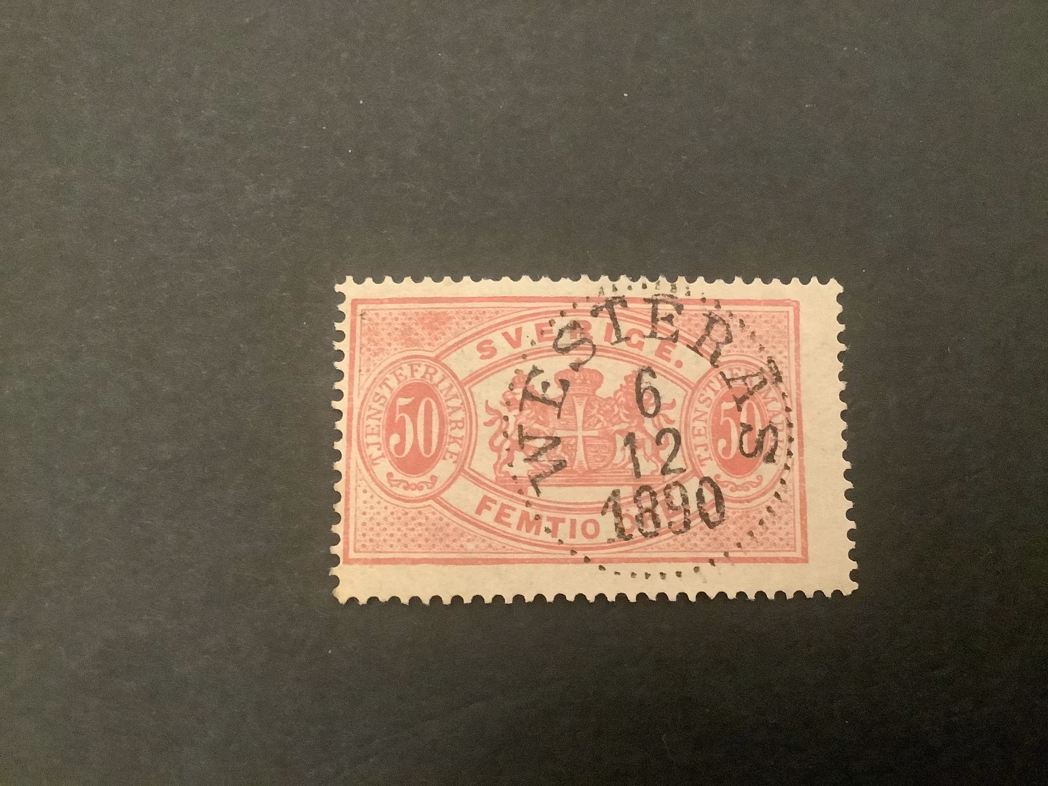 TJ 22 A lyxstämplat WESTERÅS