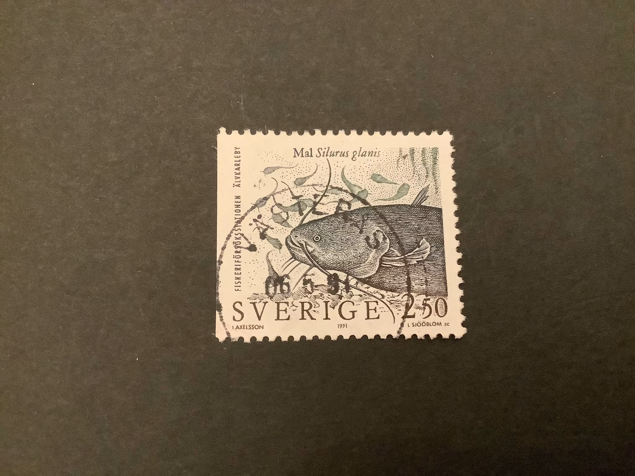 Sällsynta sötvattensfiskar facit nr 1666 praktst. VÄSTERÅS