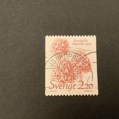 Levande natur facit nr 1341 praktstämplat JÖNKÖPING 1