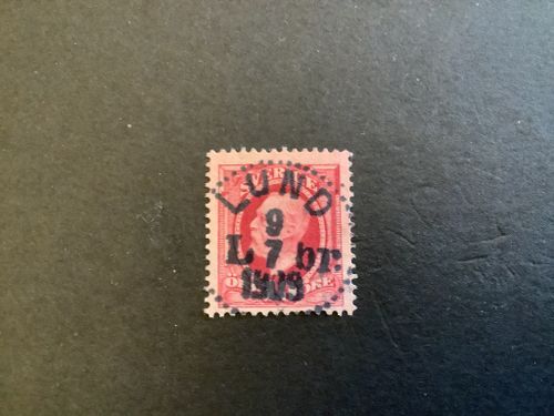 Fnr 54 lyxstämplat LUND LBR