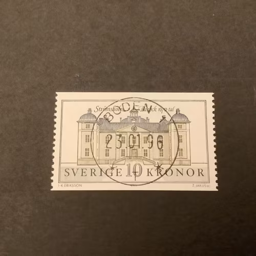 Strömsholm facit nr 1701 lyxstämplat BODEN 1
