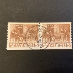 Bibeln praktstämplat par PKP 262 B