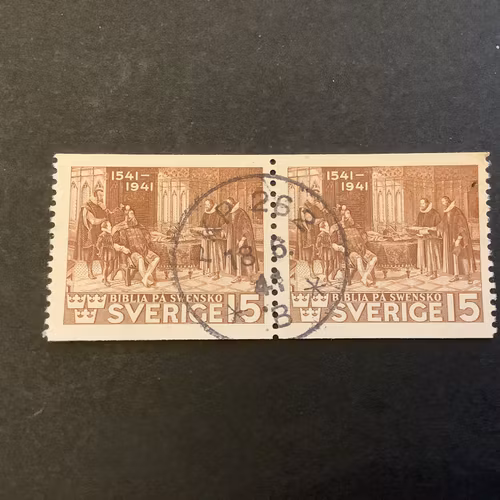 Bibeln praktstämplat par PKP 262 B