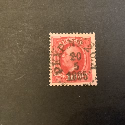 Fnr 54 lyxstämplat PKXP No 20 A