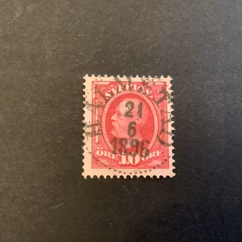 Fnr 54 praktstämplat HALMSTAD