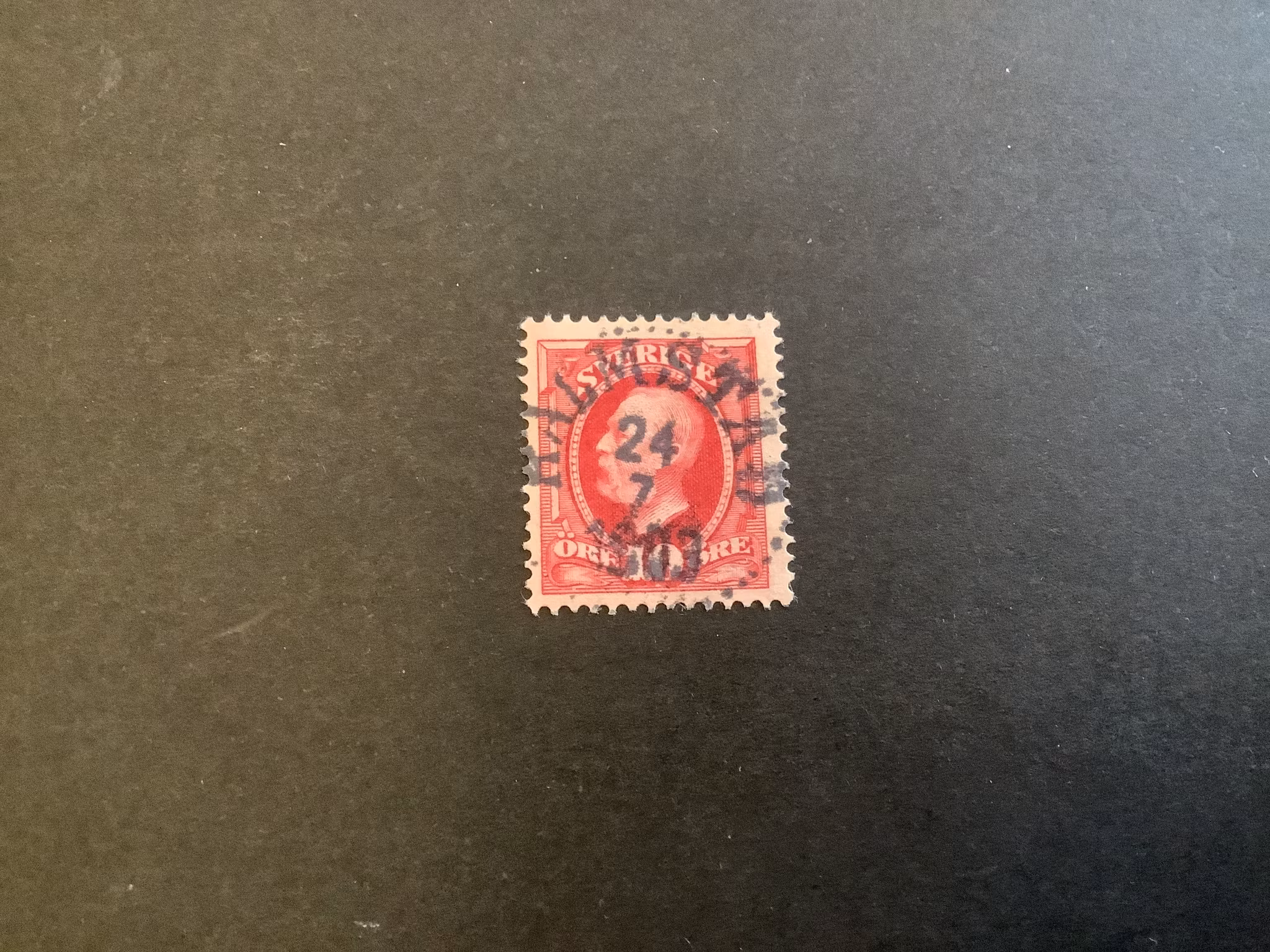 Fnr 54 praktstämplat HALMSTAD