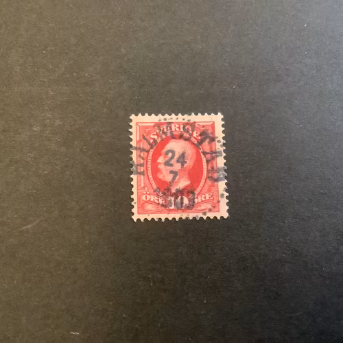 Fnr 54 praktstämplat HALMSTAD