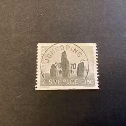 Ales stenar facit nr 579 lyxstämplat JÖNKÖPING 6