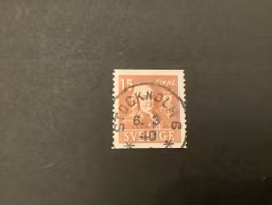 Kungl.vetensk.ak.facit nr 321 A  Praktstämplat STOCKHOLM 6