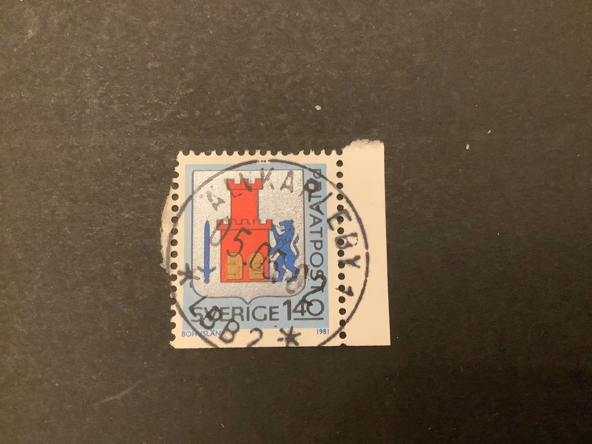 Rabattmärken III facit när 1165 praktstämplat ÄLVKARLEBY 1