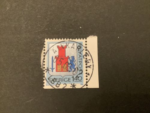 Rabattmärken III facit när 1165 praktstämplat ÄLVKARLEBY 1