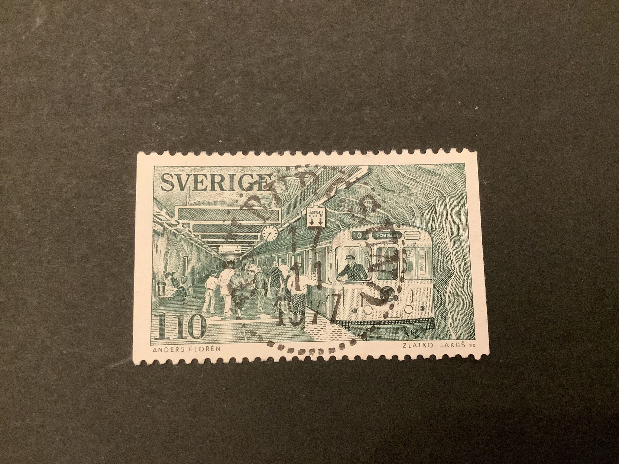 Lokaltrafiken facit nr 1020  lyxstämplat HAMBURGSUND