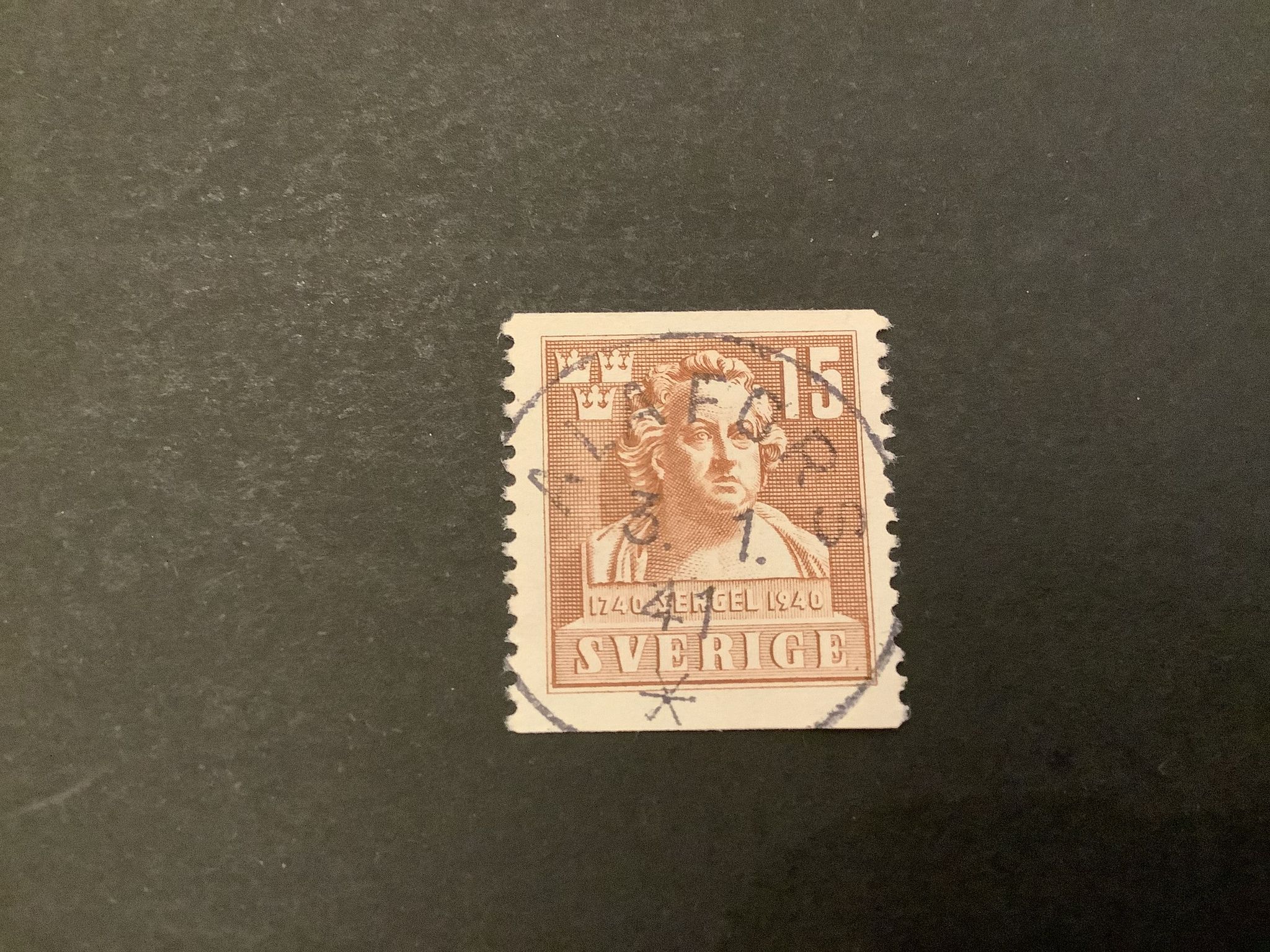 Sergel facit nr 326 A lyxstämplat ALAFORS