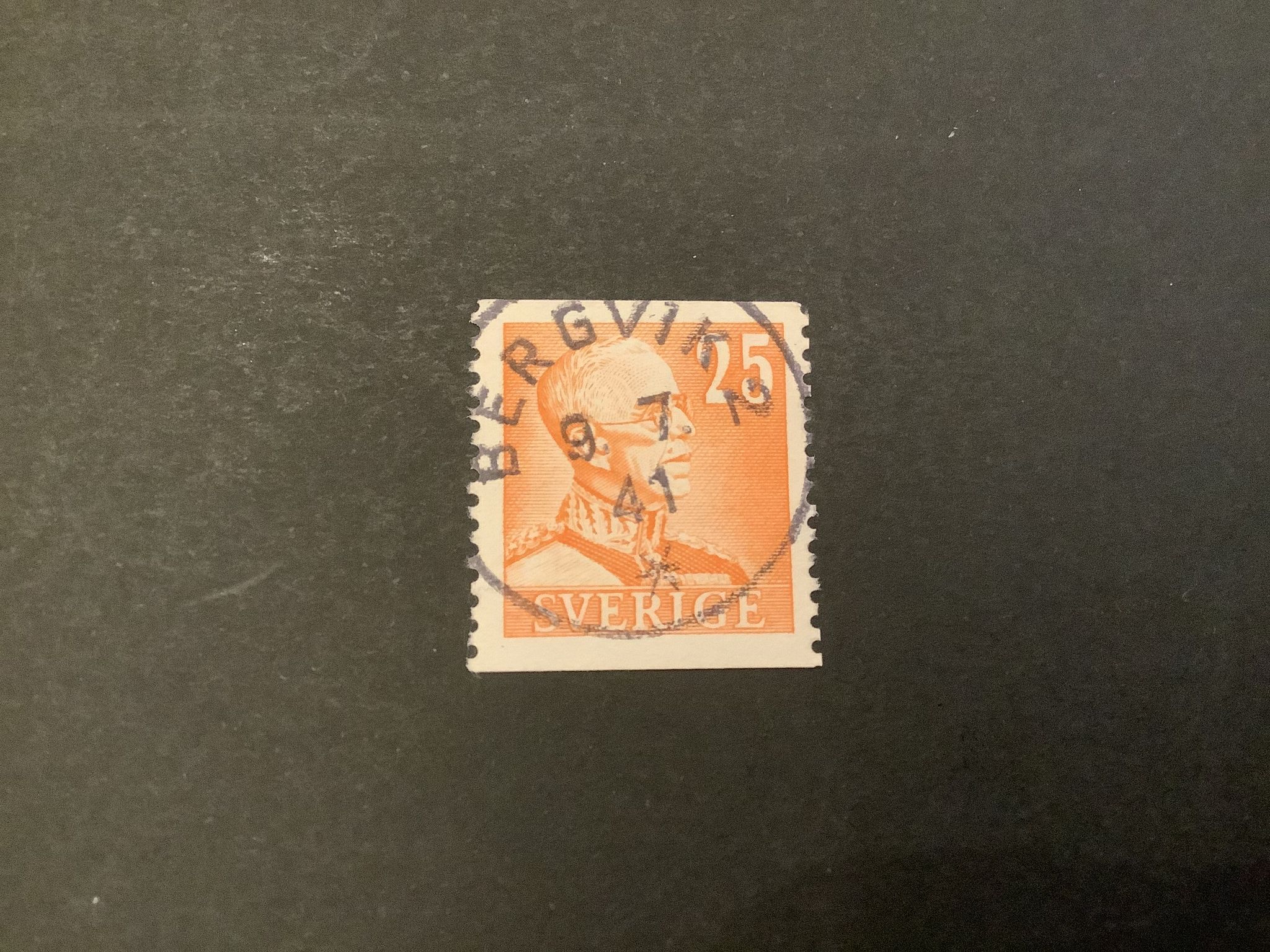 Fnr 277 lyxstämplat BERGVIK 2
