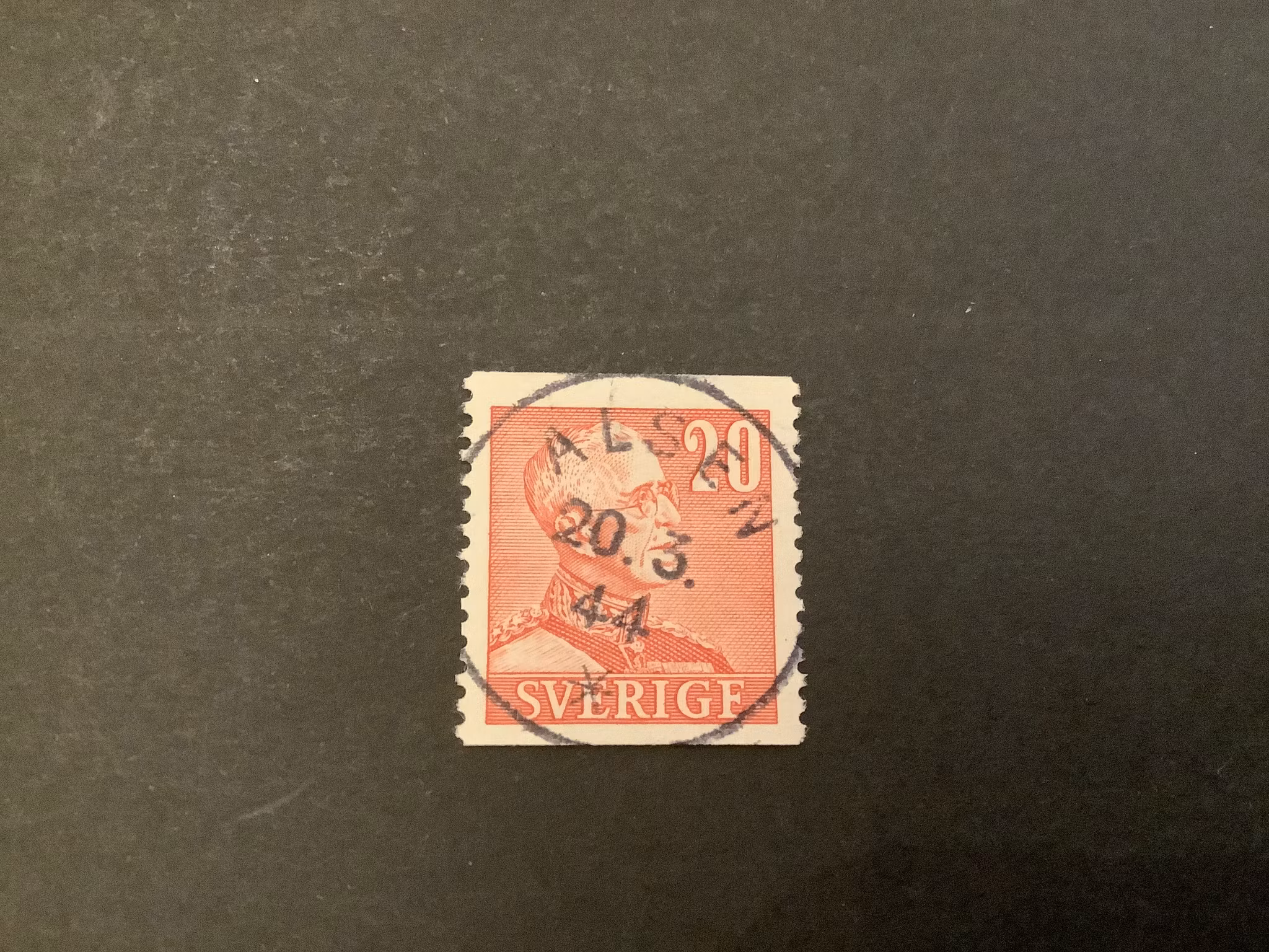 Fnr 276 A praktstämplat ALSEN