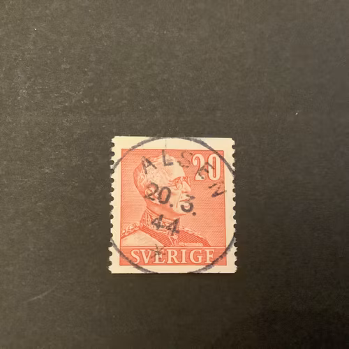 Fnr 276 A praktstämplat ALSEN