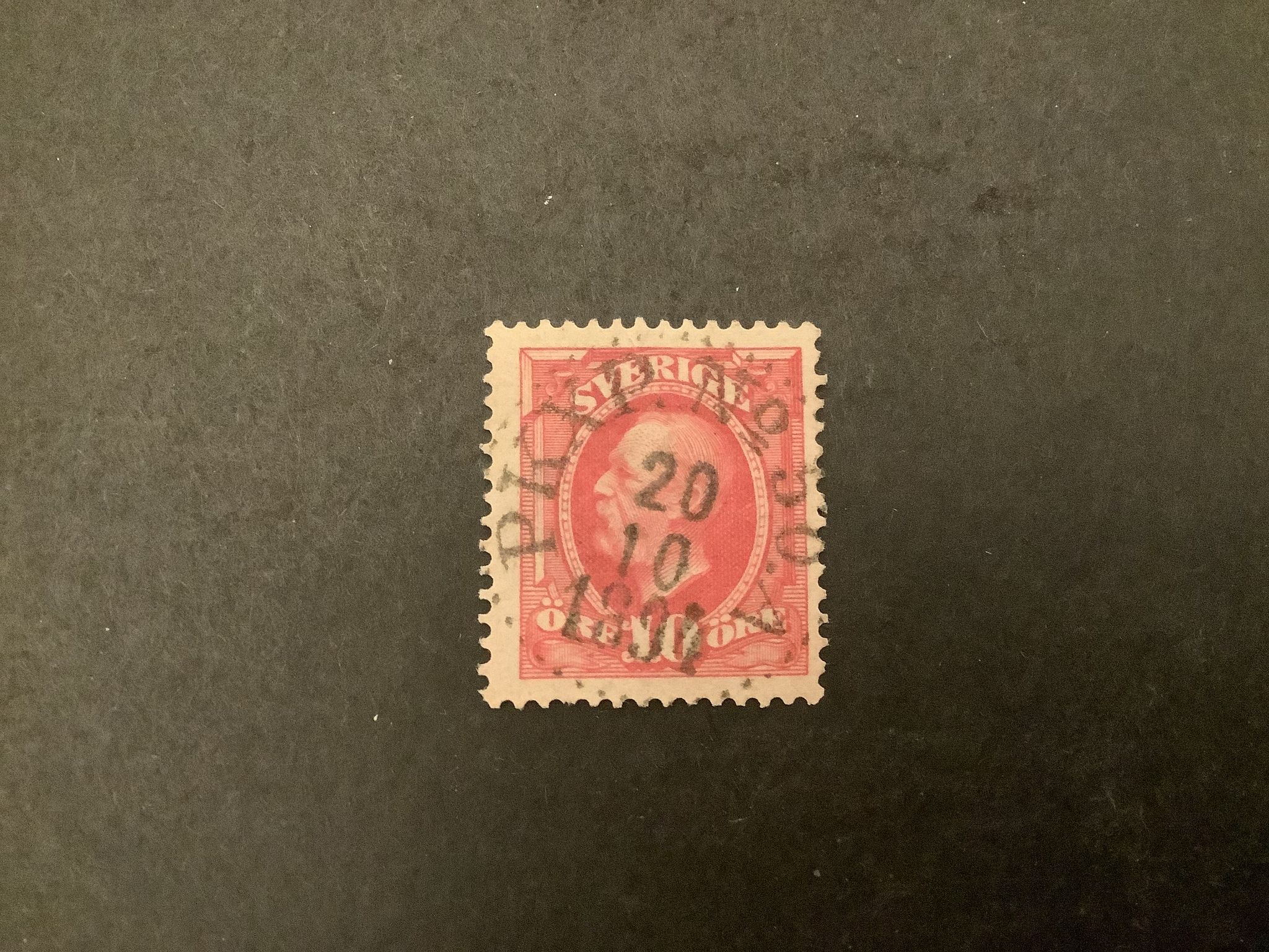 Fnr 54 lyxstämplat PKXP No 50 A
