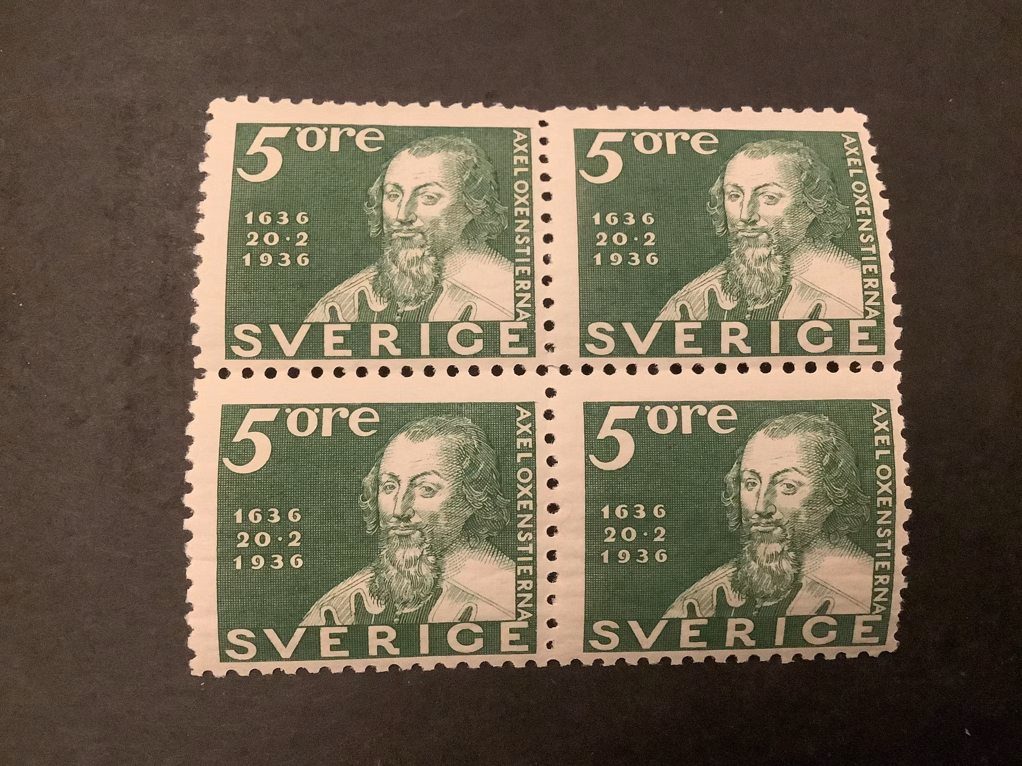 Postverket facit nr 246 C postfriskt 4-block