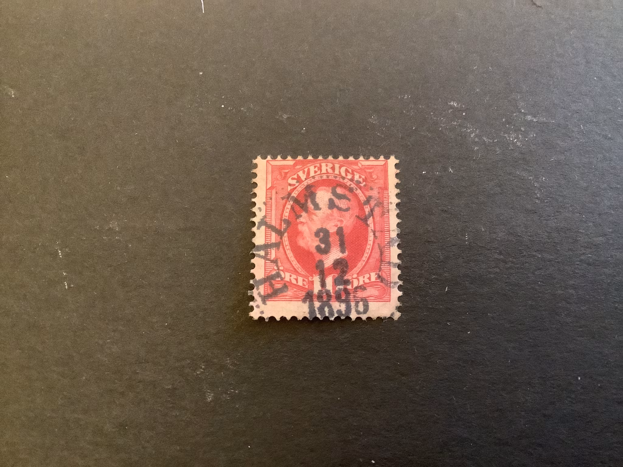 Fnr 54 praktstämplat HALMSTAD