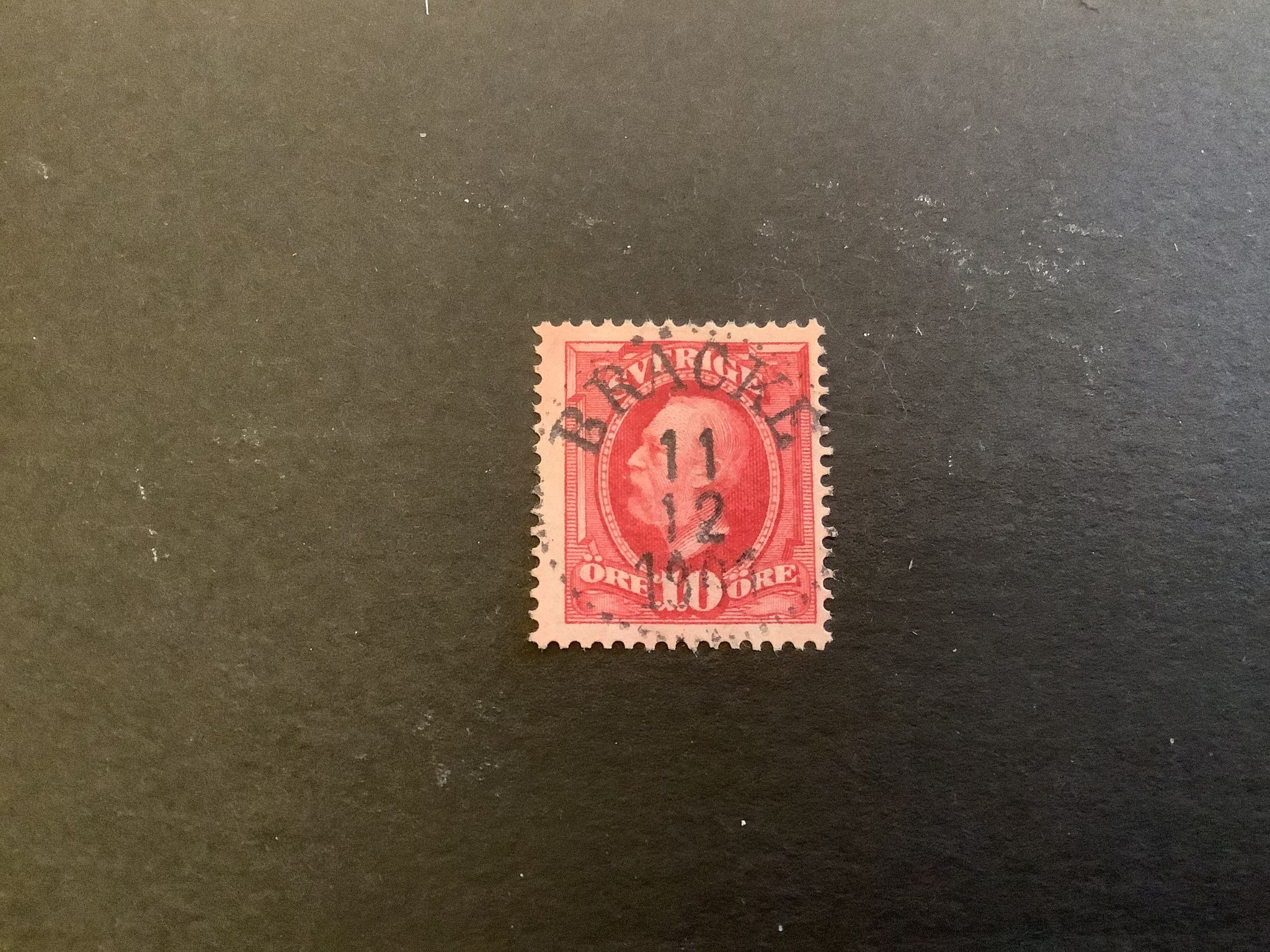 Fnr 54 praktstämplat BRÄCKE