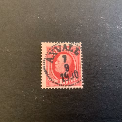 Fnr 54 lyxstämplat AXVALL