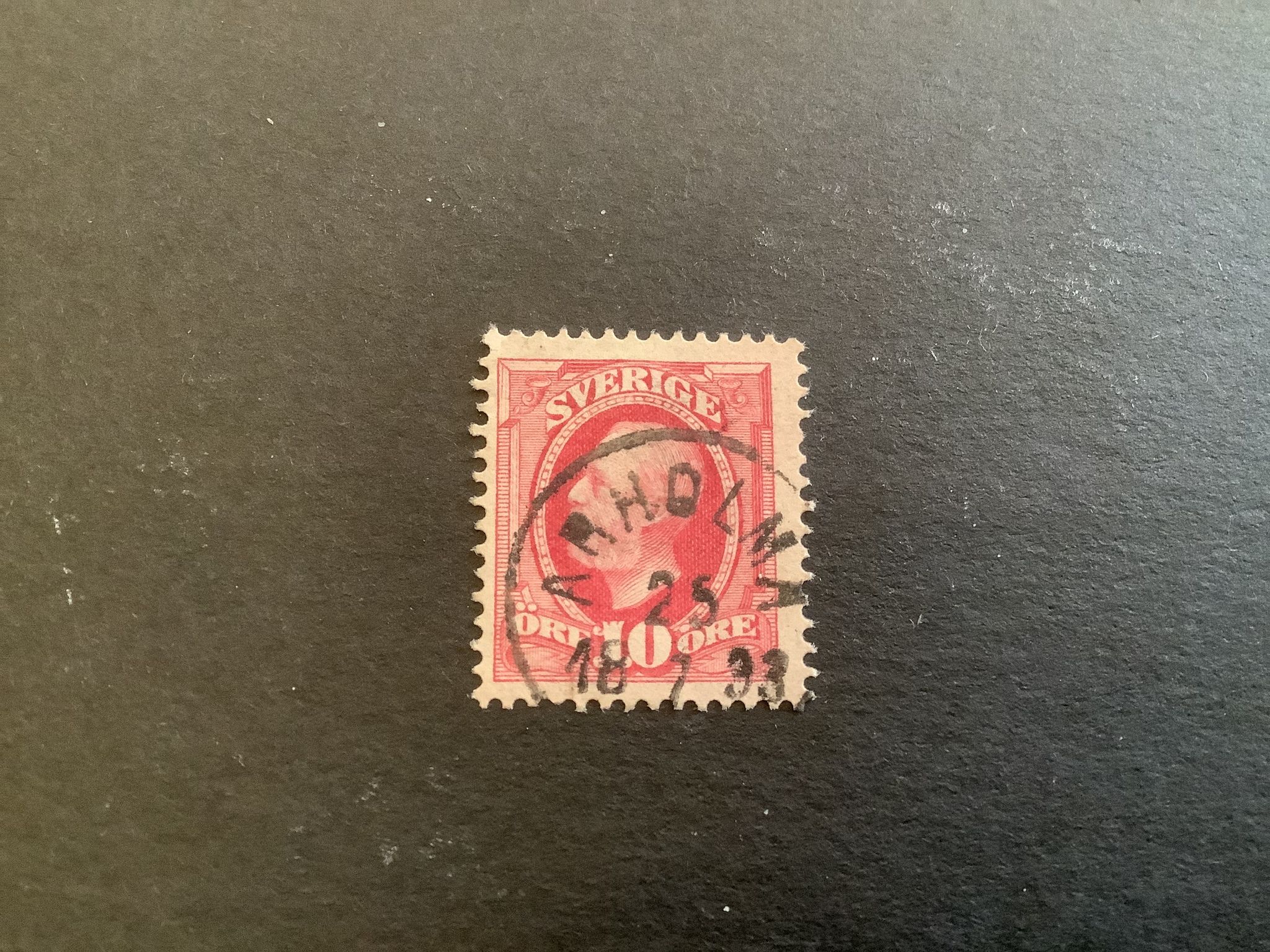 Fnr 54 fin stämpel  ARHOLMA