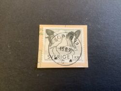 Trandans facit nr 621 lyxstämplat på klipp BODEN 19