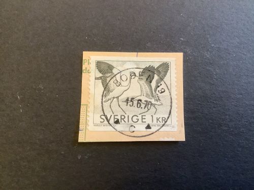 Trandans facit nr 621 lyxstämplat på klipp BODEN 19