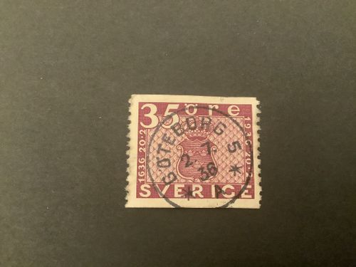Postverket facit nr 252 lyxstämplat GÖTEBORG 5