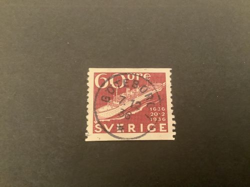 Postverket facit nr 256 lyxstämplat GÖTEBORG 7