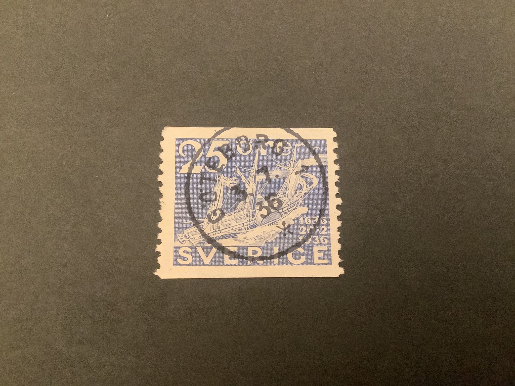 Postverket  facit nr 250 praktstämplat GÖTEBORG 1