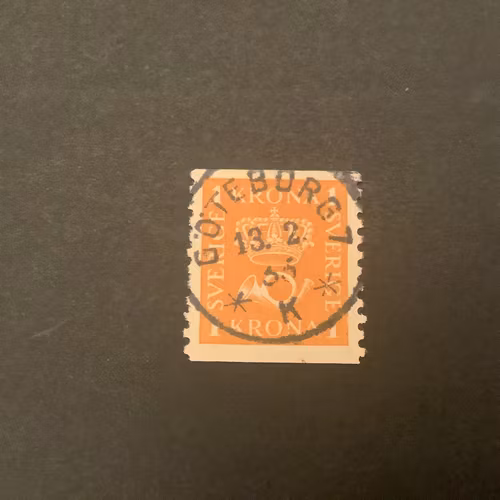 Fnr 168 prakt/lyxstämplat GÖTEBORG 7