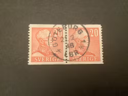 Fnr 276 A i lyxstämplat par GÖTEBORG 1*LBR*