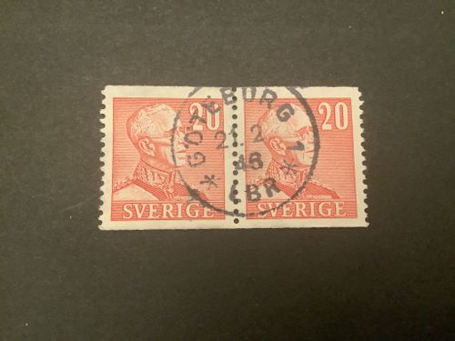Fnr 276 A i lyxstämplat par GÖTEBORG 1*LBR*