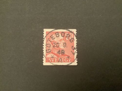 Fnr 276 A lyxstämplat GÖTEBORG 37