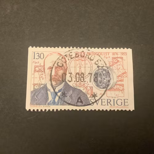 Tekniska nydanare facit nr 979  lyxstämplat GÖTEBORG 52