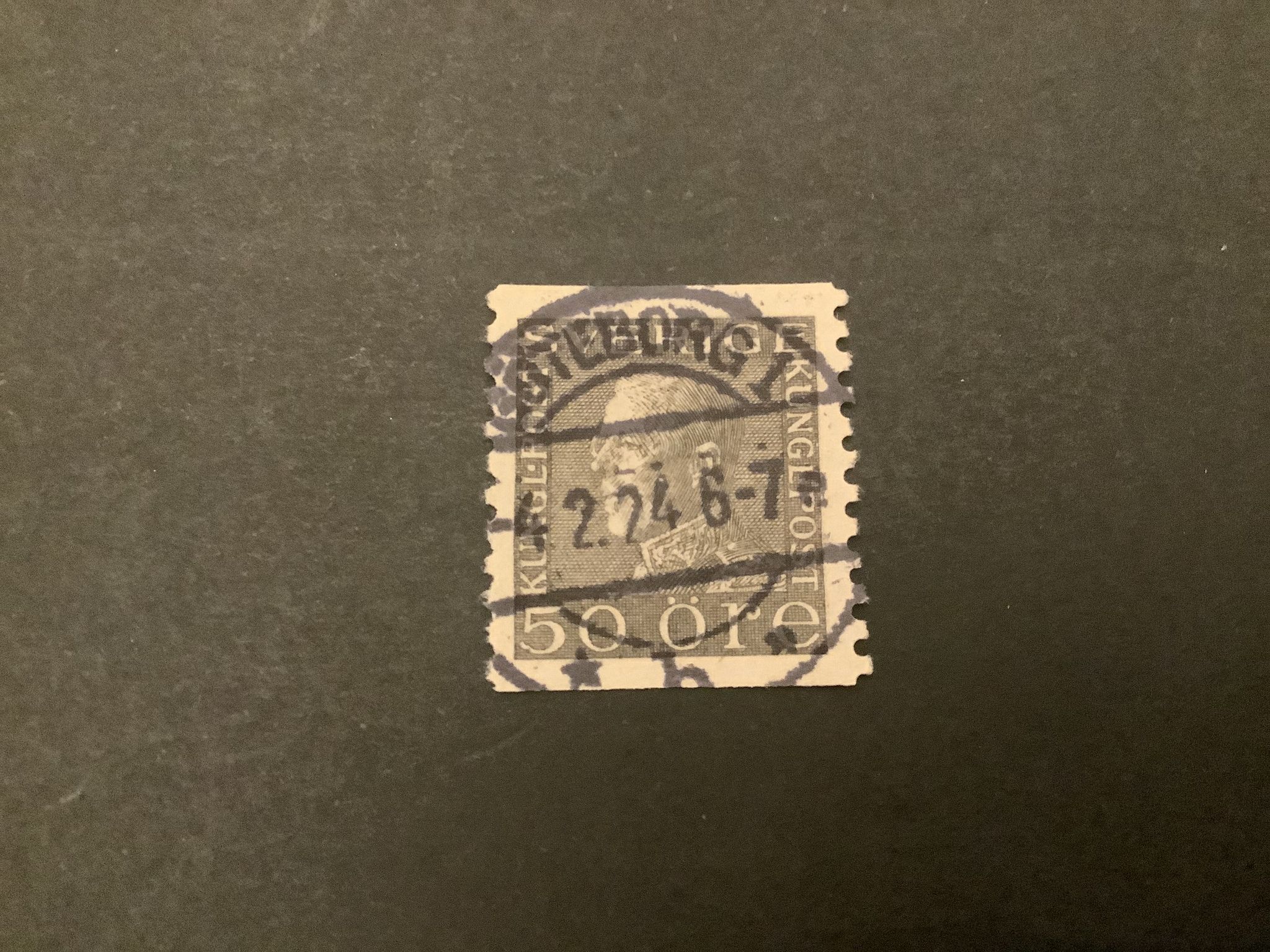Fnr 192 praktstämplat GÖTEBORG 1
