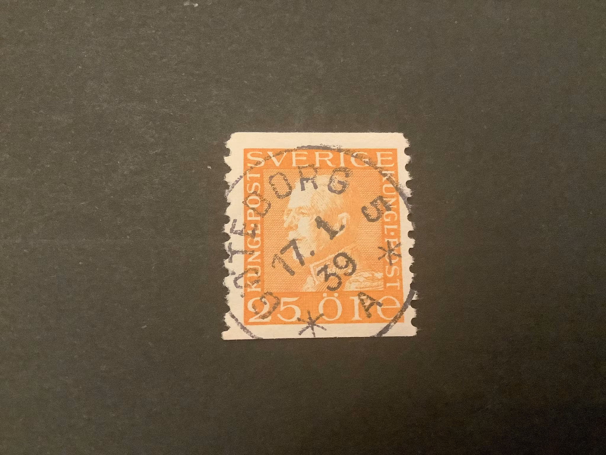 Fnr 184 praktstämplat GÖTEBORG 5