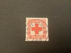 Röda korset facit nr 358 B2 lyxstämplat GÖTEBORG 6 *LBR*