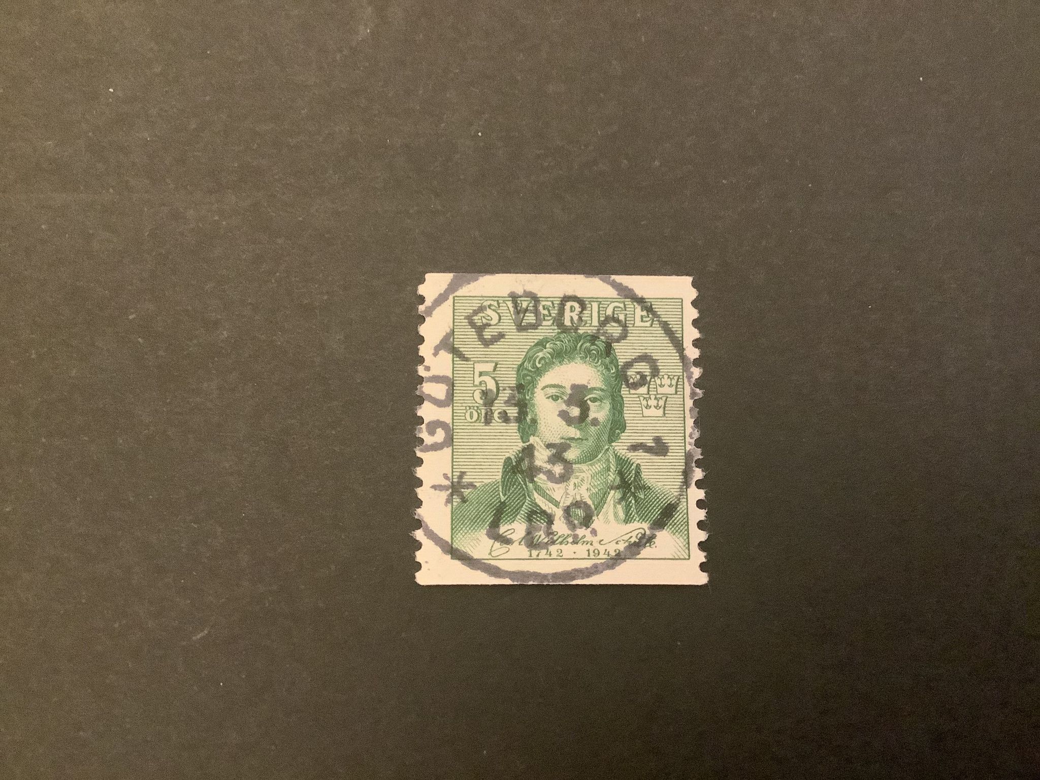 Scheele facit nr 342 A lyxstämplat GÖTEBORG 1*LBR*
