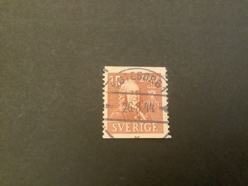 Kungliga vetenskapsakademien facit nr 321 A lyxstämplat GÖTEBORG 1