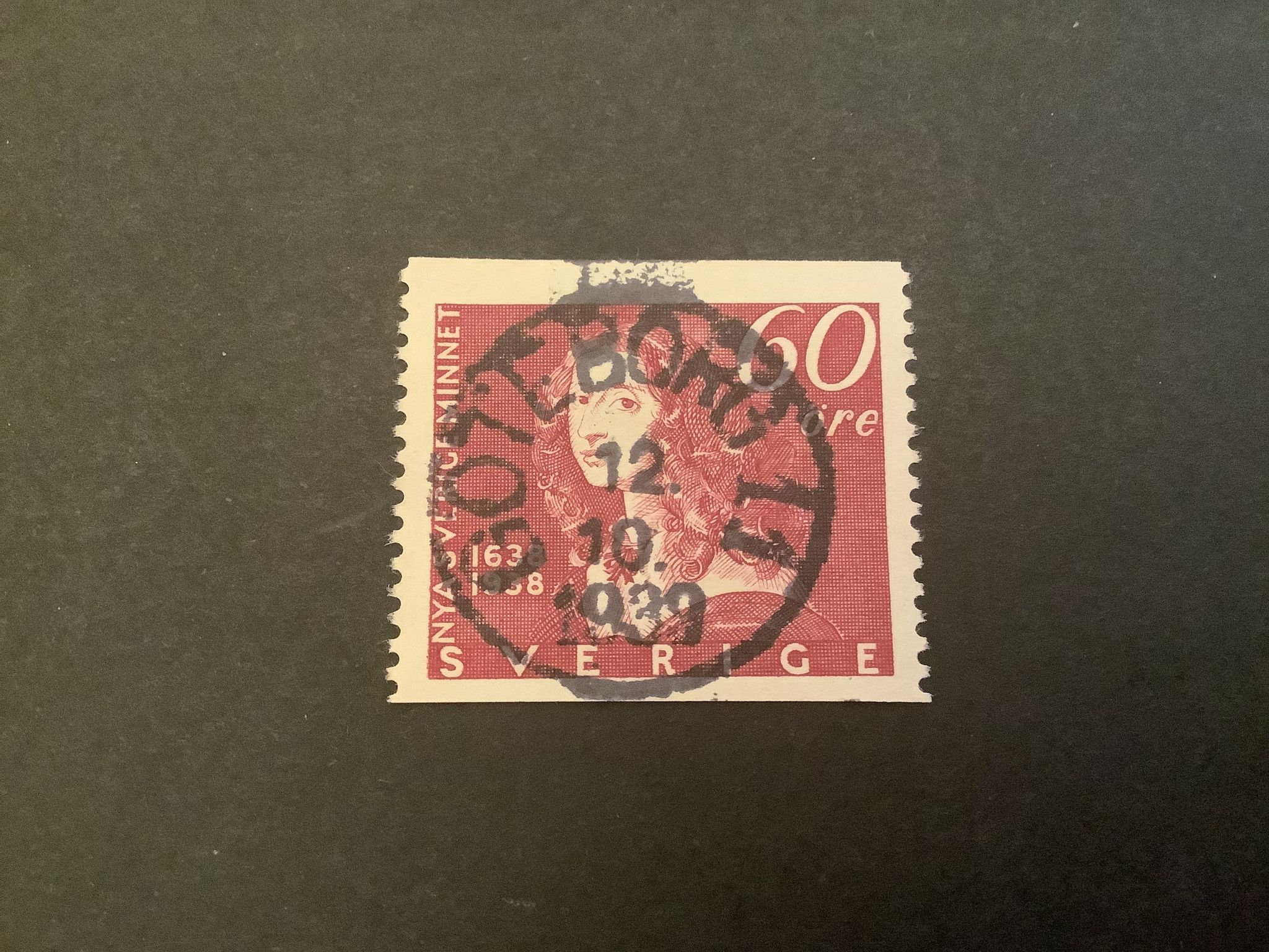 Nya Sverigeminnet facit nr 265 lyxstämplat GÖTEBORG 11