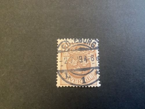 Lilla riksvapnet facit nr 73 praktstämplat GÖTEBORG