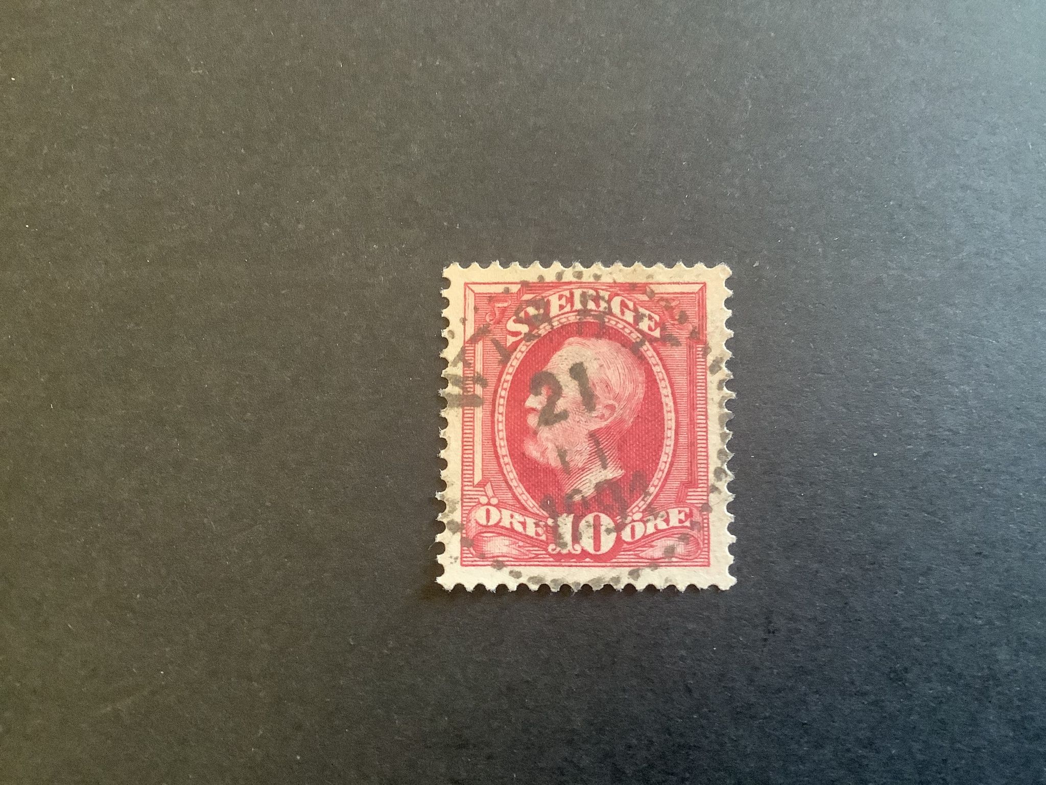 Fnr 54 praktstämplat WISBY