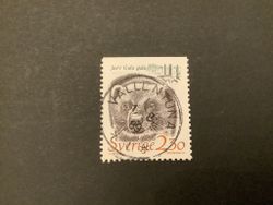 Djur i hotad miljö facit nr 1541 praktstämplat VALLENTUNA