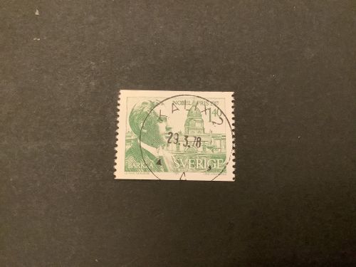 Nobelpris 1917 facit nr 1028 lyxstämplat KALIX 2