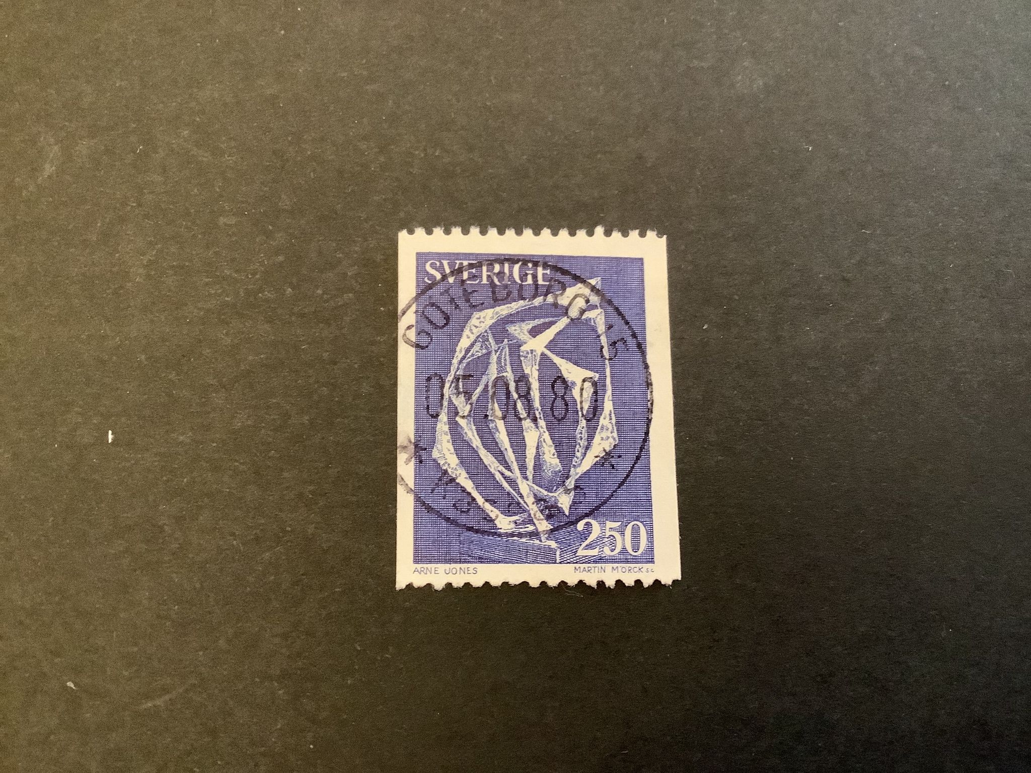 Rum utan filial facit nr 1030 lyxstämplat GÖTEBORG 15