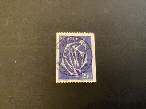Rum utan filial facit nr 1030 lyxstämplat GÖTEBORG 15