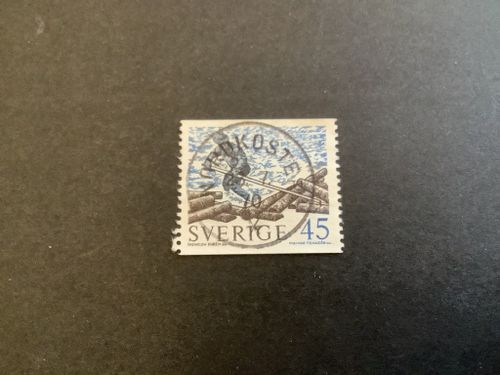 Timmerflottning facit nr 685 A lyxstämplat NORDKOSTER